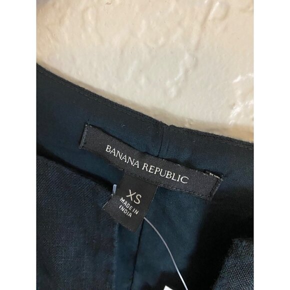 NWT Banana Republic Women's Botanica Embroidered Linen Mini Dress - XS - Picture 5 of 12